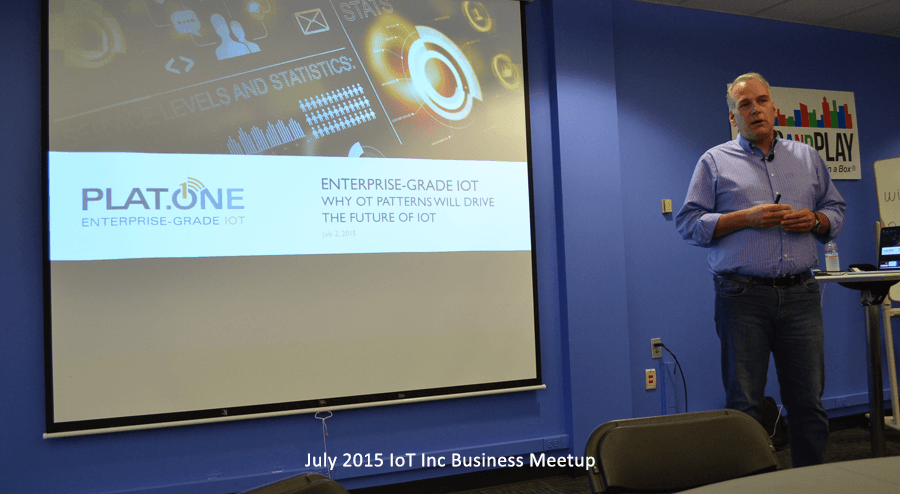 IoT Biz Meetup with Ken Forster of PLAT.ONE